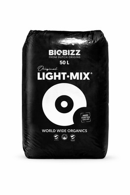 Biobizz Light Mix Erdfarbe Blumenerde Substrat Peat Perlite 50 Lt