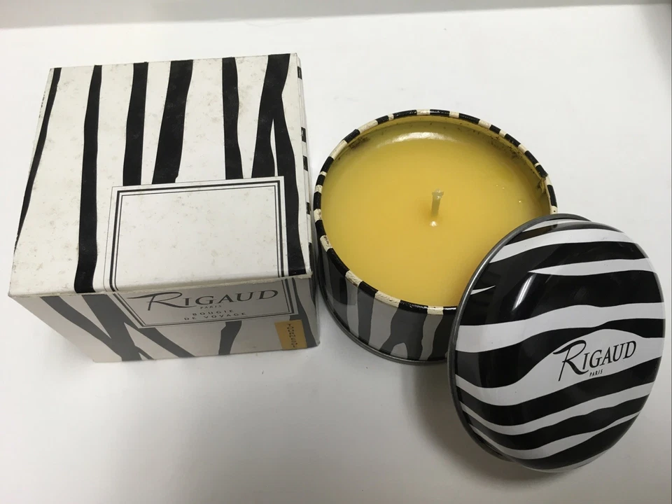 Rigaud Paris Tournesol Candle. 3.35 Oz. Bougie Parfumee. Tin container FRANCE - Image 2 of 3