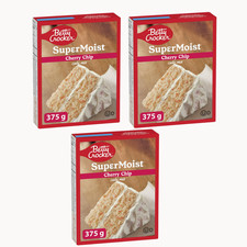3 x Betty Crocker Super Moist Cherry Chip Cake Mix