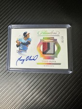 2025 Flawless Tony Oliva (Twins) Game Worn Patch Auto /10