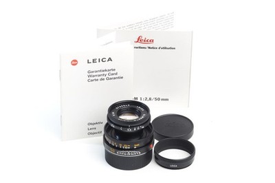 Leitz Leica M Elmar-M 2.8/50Mm 11831 Black E39