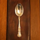 Beautiful Sterling Silver (.925) Serving Spoon Antique 30.9g
