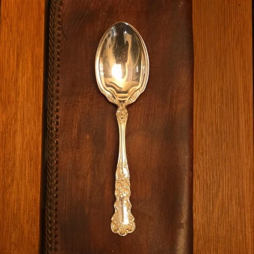 Beautiful Sterling Silver (.925) Serving Spoon Antique 30.9g