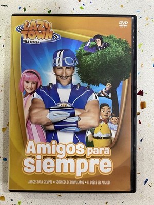 Lazy Town Villa Perez DVD Friends Forever Birthday Surprise Double Alca