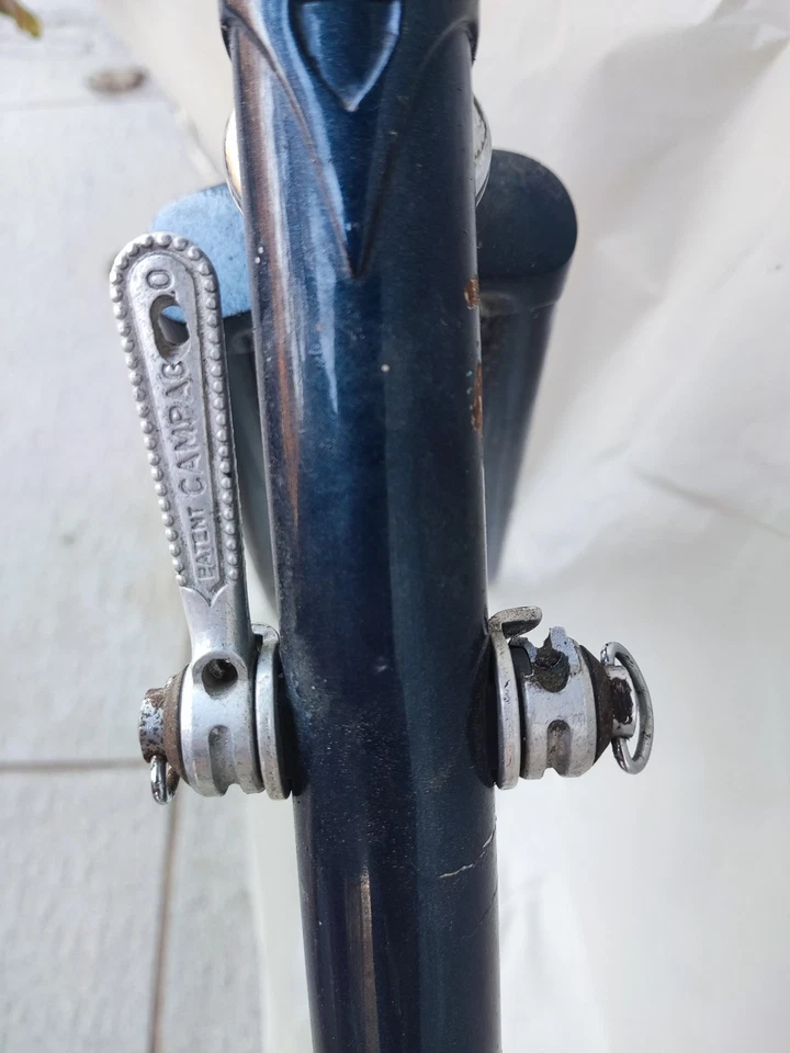 Cadre vélo de course Italien Campagnolo - taille 56 - Photo 3/4