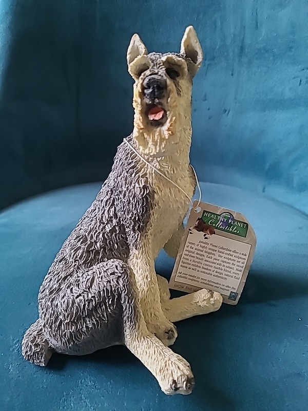 Schnauzer Figurine 9" Tall By Healthy Planet Collectibles