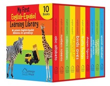 My First English - Espa ol Learning Library Boxset of 10 English Spanish Board B