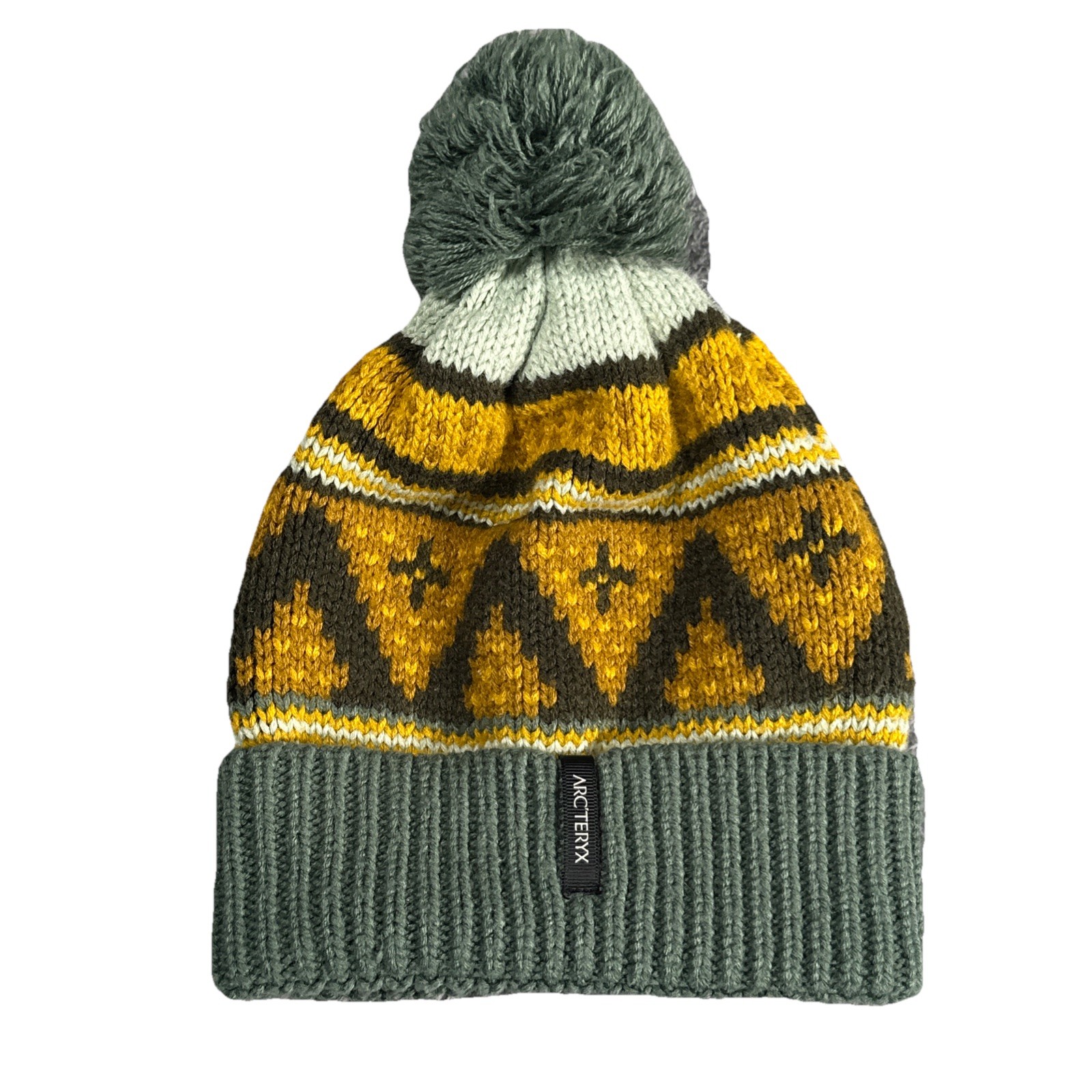 Cappello Arc'teryx unisex Fernie Toque in maglia con pom in misto lana Sundance OS