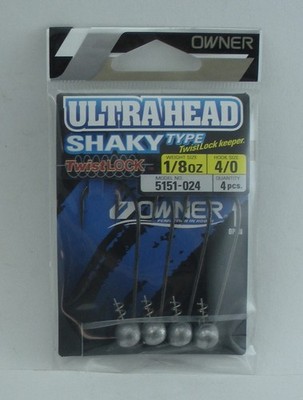 Owner 5151-024 Wackelige Kopf Jigkopf Twistlock Cps Feder 3.7ml Nat Kabel 4/0