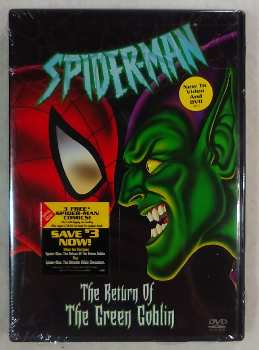 Spider-Man: The Return of the Green Goblin (DVD, 2002