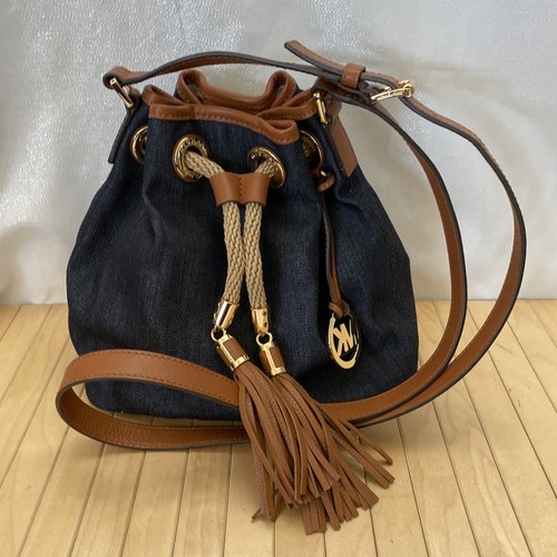 Michael Kors Marina Denim Bucket 
