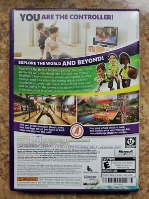 Kinect Adventures XBOX 360 Connect Sensor Game River Rush