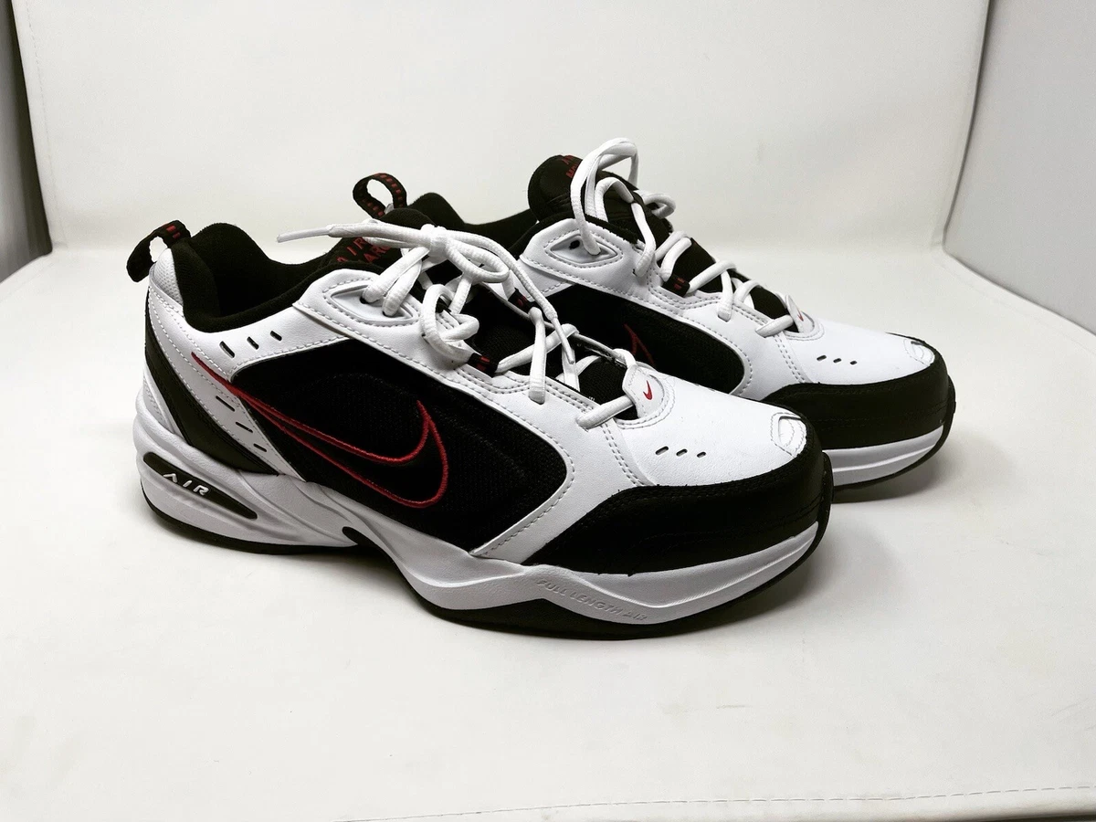 Nike Air Monarch IV White Varsity Red New With Out Box Mens Size 10 eBay