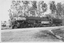 Vintage Union Pacific Big Boy 4-8-8-4 Articulated Steam Locomotive 1940s Photo