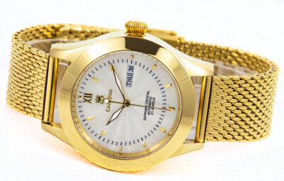 Cavadini  Herrenuhr Automatik Miyota Kaliber 8205 Tag Datum CV-999 Saphirglas