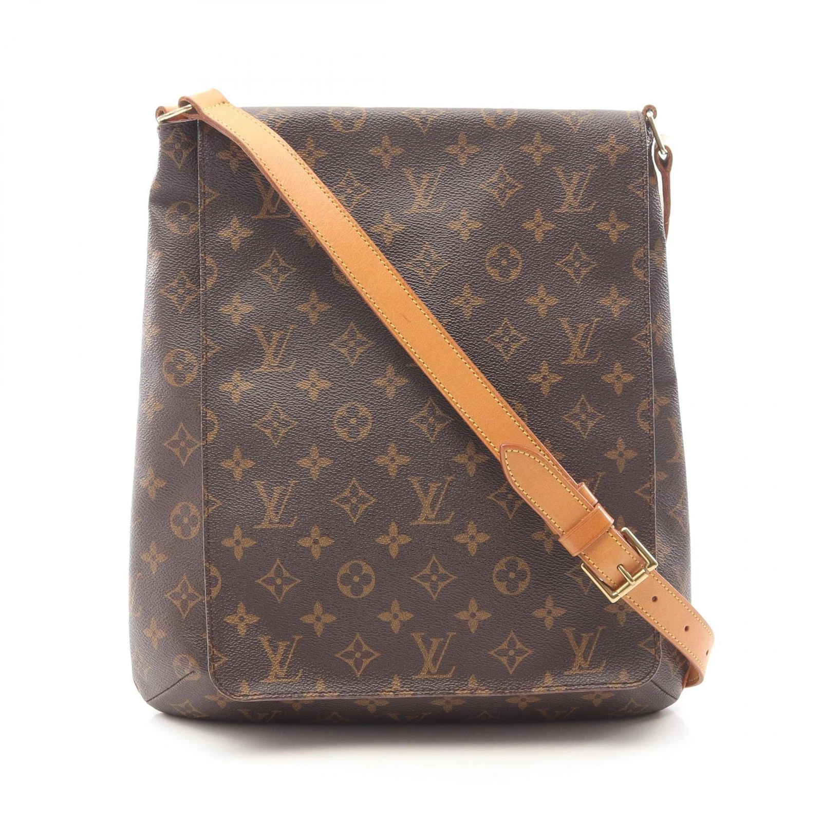 LOUIS VUITTON（LV） Borsa a tracolla Louis Vuitton Muse M51256 Monogram pelle marrone usata