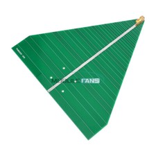 Log Periodic Antenna UWB 600  6000MHz 50W Ultra Wideband Printed Circuit Board