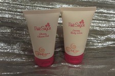 AQUOLINA-PINK SUGAR -PERFUMED GLOSSY SHOWER GEL CREAMY BODY LOTION..NEW