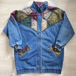 weathered blues denim jacket