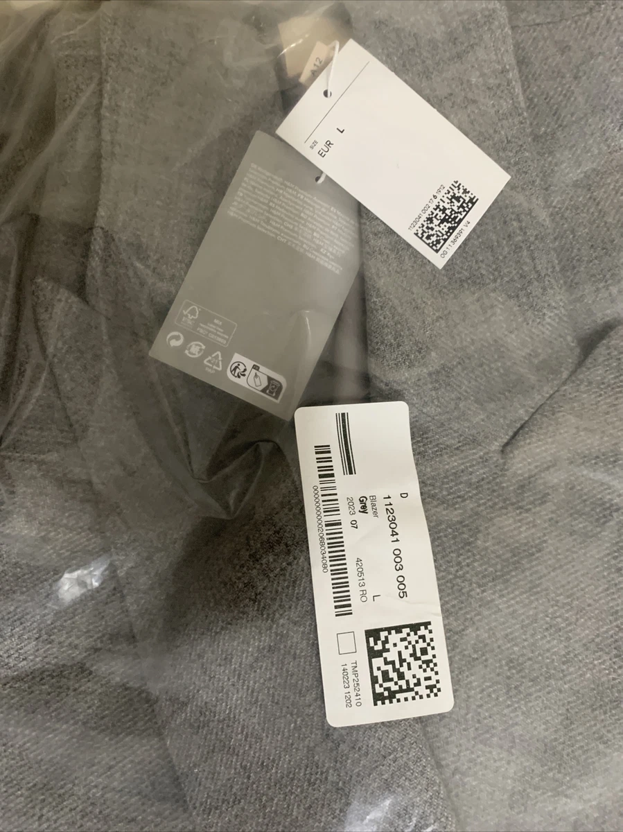 H and m top double breasted blazer
