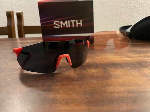 Occhiali da sole SMITH SAFILO REVERB PINK sunglasses 100% originali bici  bike | eBay