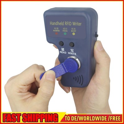 Handheld 125KHz RFID Duplicator Key Copier Reader Writer ID Card Programmer NEU