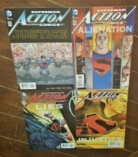 Superman Action Comics #42 thru #45, (2015, DC): Hard Truth/Blind Justice!