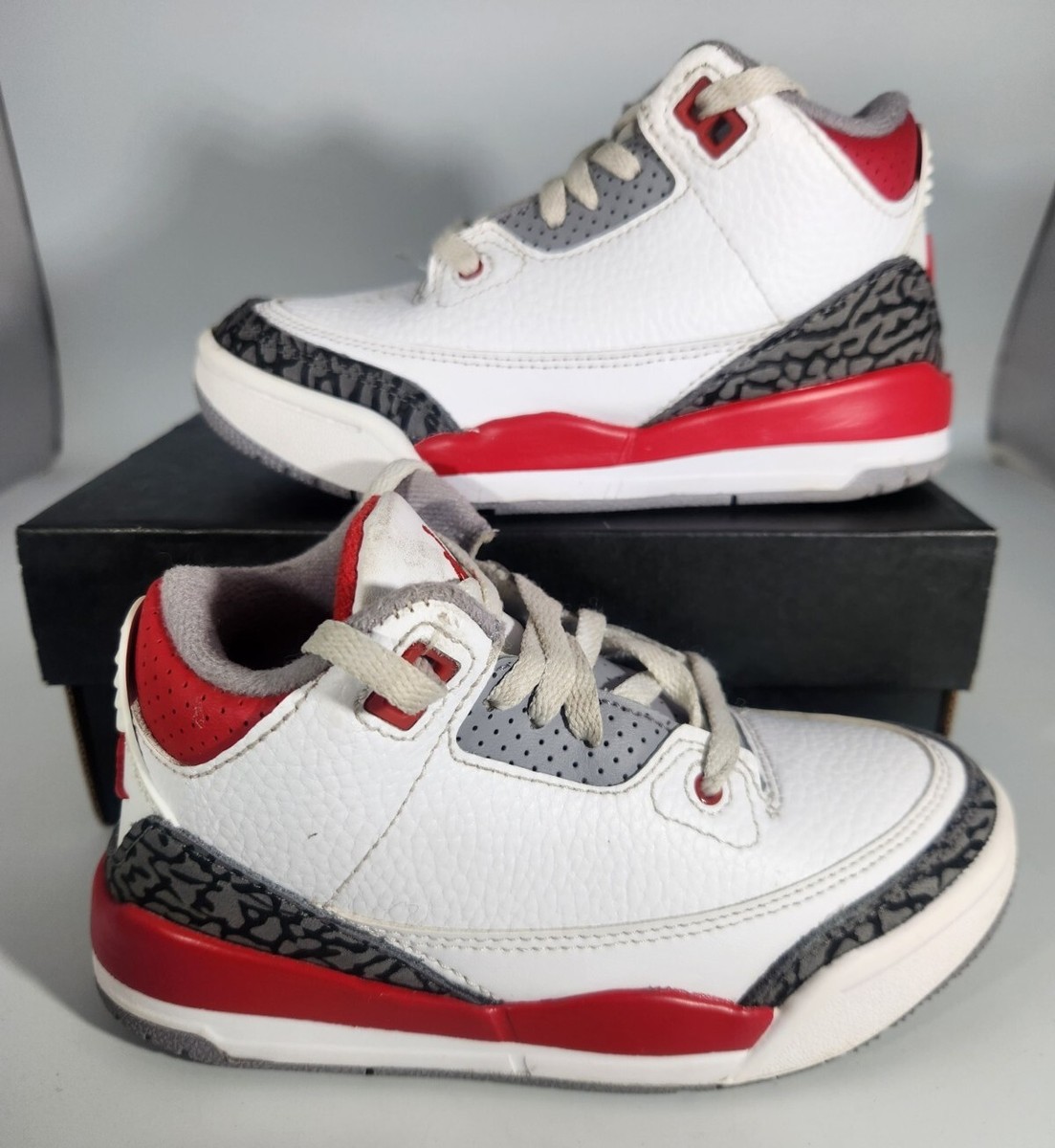 Nike Air Jordan 3 Retro PS Fire Red 2022 Sz 11.5C DM0966-160 | eBay