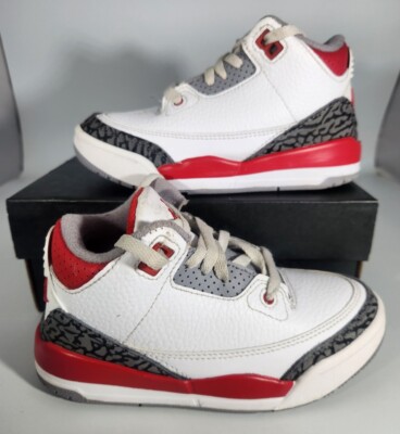 Nike Air Jordan 3 Retro PS Fire Red 2022 Sz 11.5C DM0966-160 | eBay