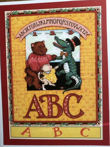 Mary Engelbreit Handmade Greeting Card-ABC - 第 2/3 張圖片