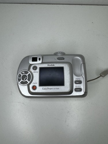 Kodak EasyShare CX7300 3.2 MP Digital Camera Silver 37mm FOR PARTS - Picture 7 of 8