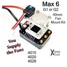 RCP Xtreme Cool ESC Max 6 G1 or G2 40mm Fan Kits You Supply the Fan