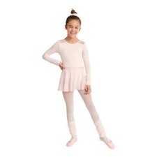 Ballet Shoes for Girls Toddlers Practice Shoes Ballet Apricot Pink, 7M Toddler 