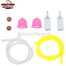 Fuel Filter Line Hose Primer Bulb Kit for Craftsman Weed Eater Poulan 530058709 