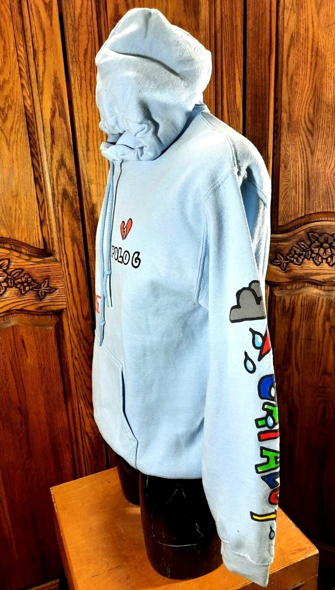 Blue Hoodie The Goat Polo G Hoodie Polo G Shirts Retailer Polo G