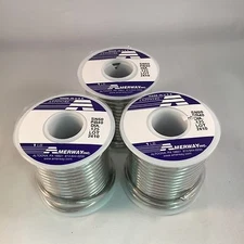 3 LB Rolls Amerway 60/40 Solder for stained glass supplies / Made in U.S.A.