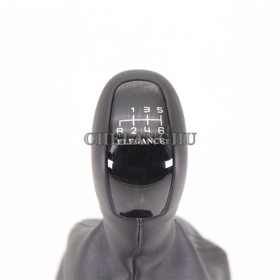 For Mercedes-Benz W211 S211 2003-2009 6 Speed Gear Stick Shift Knob Elegance — 第 4/4 张图片