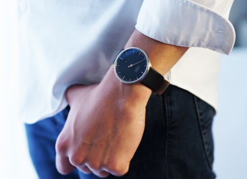 Botta Design Anniversary UNO+ Plusuhr Perle schwarz Quarz Schweizer Made Original - Bild 2 von 4
