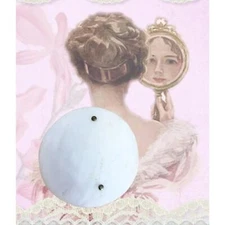 Antique Shell Belt Buckle, Victorian or Edwardian Era, 1800s, 1900s