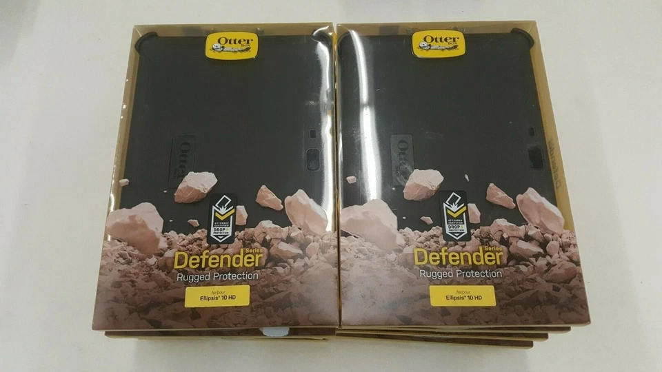 Lot of 10 OtterBox Defender Series Case For Verizon Ellipsis 10 HD Black NEW x10 - Image 2 of 3