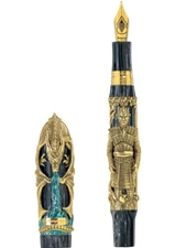 Montegrappa Game of Thrones Winter is Here 18k Gold Fountain Pen 1 of 7 MSRP 63K