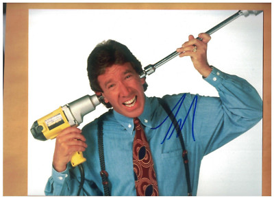 TIM ALLEN AUTOGRAPHED HOME IMPROVEMENT TOOL TIME 8x10 PHOTO SIGNED | eBay