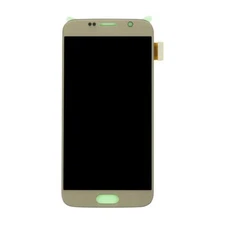 Replacement Part LCD Screen Digitizer Assembly Fits For Samsung Galaxy S6 - Gold