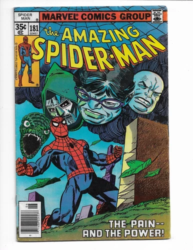 Amazing Spider-Man 181 1978 Marvel Comics VG/F 5.0 Punisher Daredevil