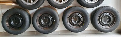 Satz Winterreifen Goodyear Eagle Ultra Grip auf Stahlfelgen 215/65 R15