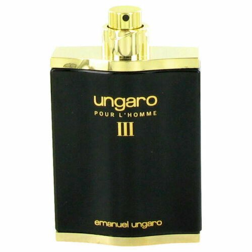 UNGARO - III 100ml EDT  By EMANUEL UNGARO (Tester without Lid ) - Picture 1 of 1
