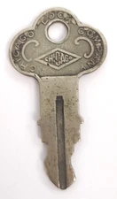 Vintage Key Chicago Lock & Key Marked "2090" Brass Appx 1-7/8” Padlocks *BENT