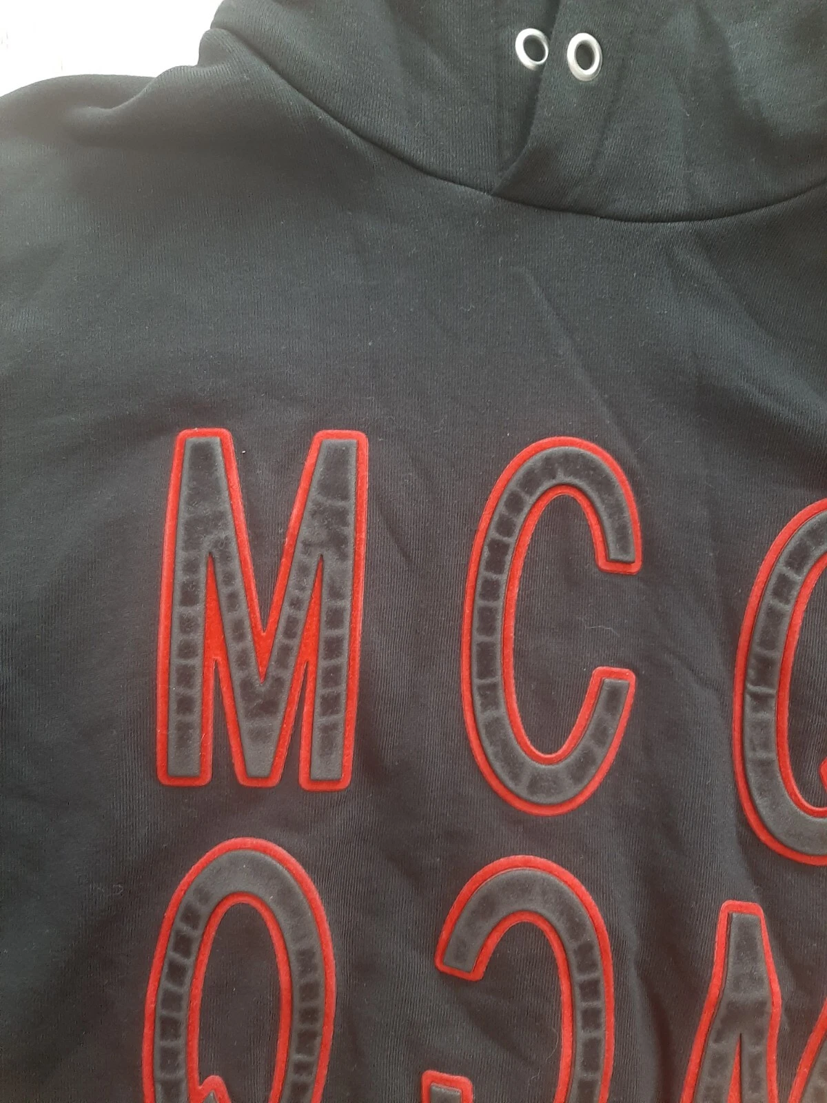 Felpa con cappuccio MCQ Alexander McQueen nera taglia media