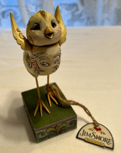 JIM SHORE 2007 HEARTWOOD CREEK “Spring Chick’s” 5” Tall Figurine #4009252 - Picture 1 of 10