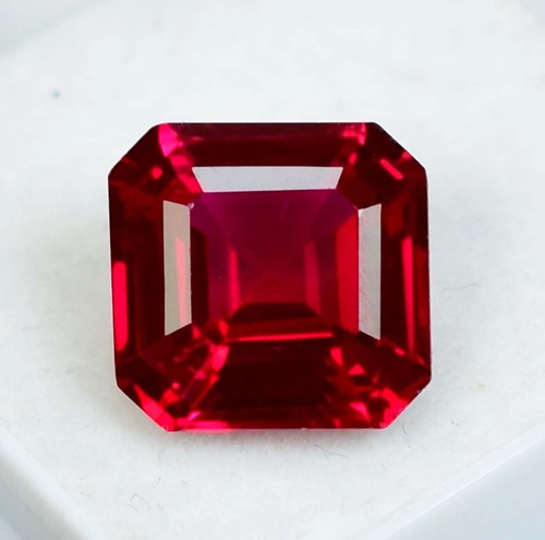 12 mm AAA Grade Natural Mongok loose Ruby gemstones Octagon cut Certified - Picture 4 of 6